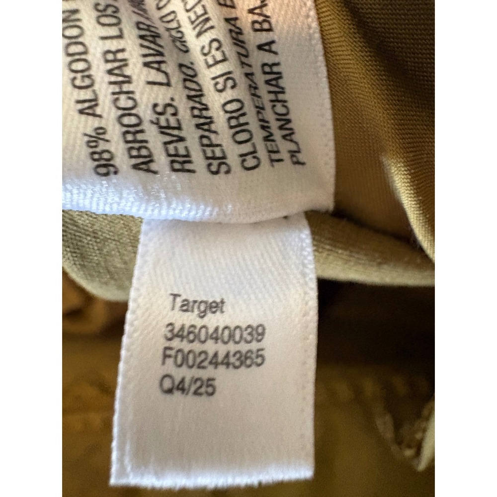 Olive Cargo Drawstring Ankle Pants - Women - Picture 10 of 12